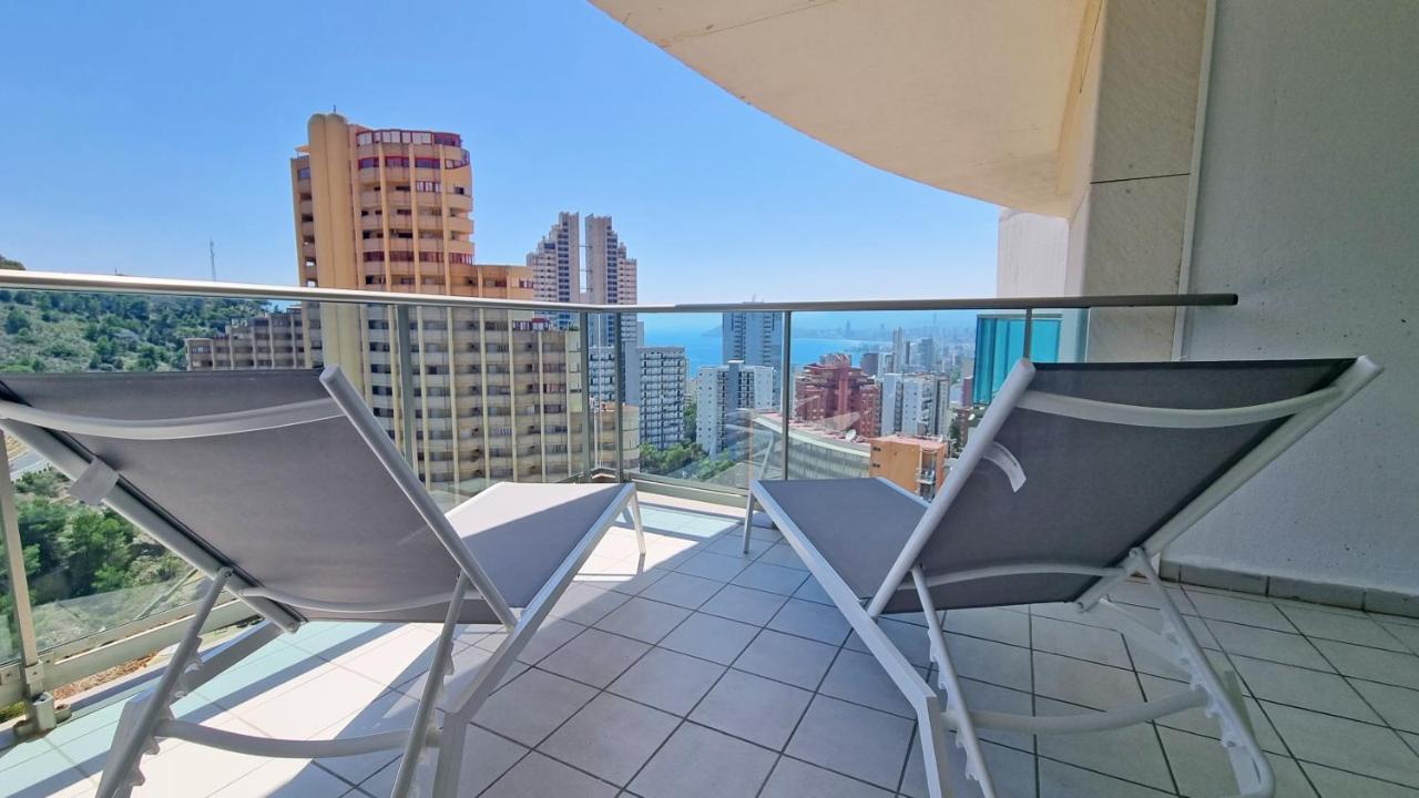 Skyline 9 Apartamento De 2 Dormitorios Soleado Con Terraza Privada بينايدورم المظهر الخارجي الصورة