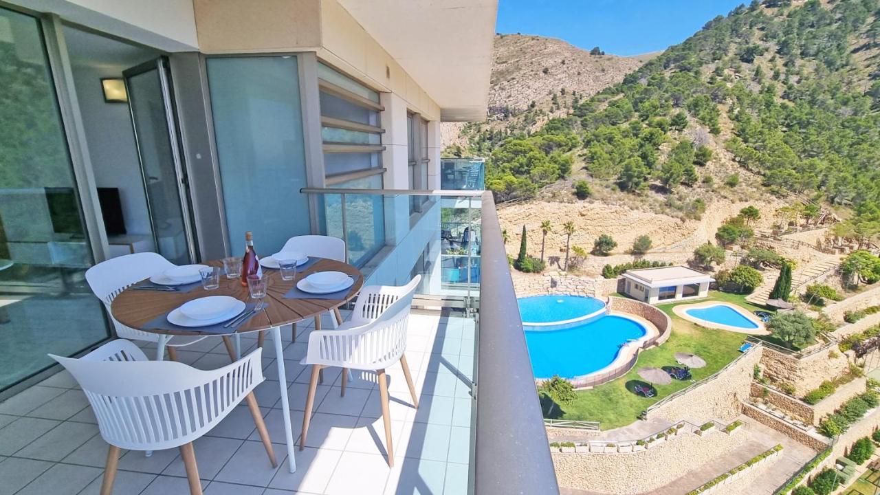 Skyline 9 Apartamento De 2 Dormitorios Soleado Con Terraza Privada بينايدورم المظهر الخارجي الصورة
